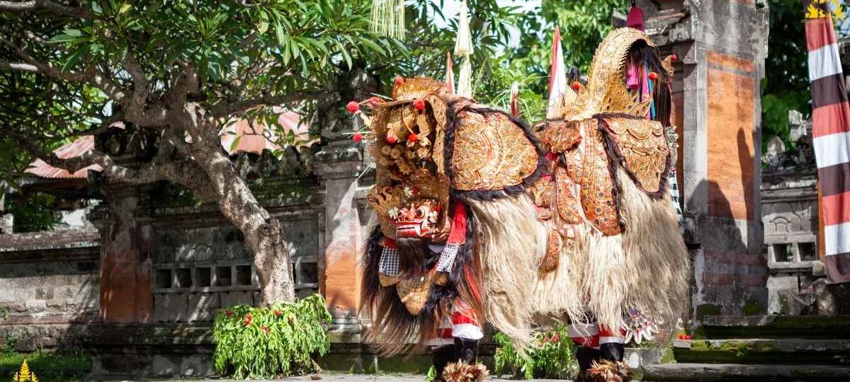 Tari Barong Dance Performance, Batubulan Village Arts